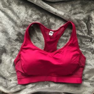 Hot Pink Sports Bra